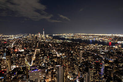 Politicians Photos - New York City from the Empire State Building 2 by John Twynam