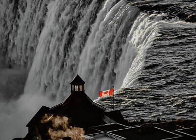 Patriotic Signs - Niagara Falls by Robert Ratcliffe