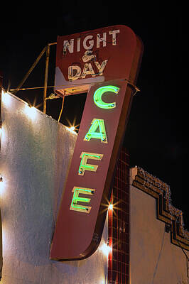 Typographic World - Night and Day Cafe by Stephen Stookey