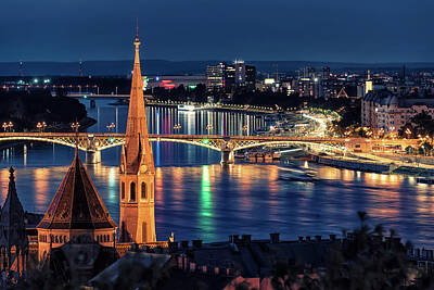 Royalty-Free and Rights-Managed Images - Night In Budapest by Manjik Pictures
