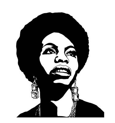 Modern Comic Designs - Nina Simone by Jisna Yati