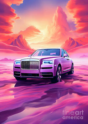 Royalty-Free and Rights-Managed Images - No01735 Rolls-Royce Cullinan by Clark Leffler
