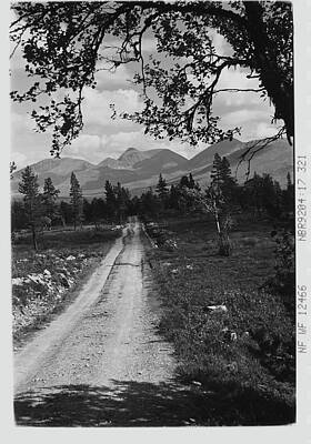 Beer Paintings - Norwegian landscapes and Nordic Life No 0768 by Norwegian photographer Anders Beer Wilse 1865  1949 by Artistic Rifki