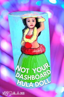 Bear Photography - Not Your Dashboard Hula Doll 2021 by MB Dallocchio
