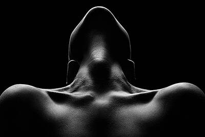Portraits Royalty-Free and Rights-Managed Images - Nude woman bodyscape 63 by Johan Swanepoel