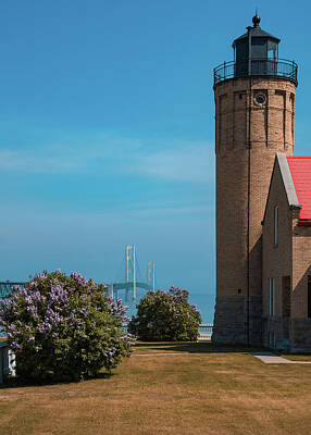 Adventure Photography - Old Mackinac Point Lighthouse by Betsy Armour