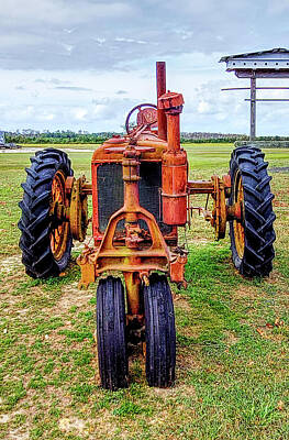 The Best Of Erin Hanson - Old Tractor Art by Brian Cole