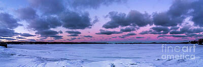 Royalty-Free and Rights-Managed Images - Onekama Winter Panorama by Twenty Two North Photography