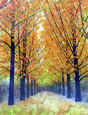 Christian Paintings Greg Olsen - Orange Grove-pastel colors by Hailey E Herrera