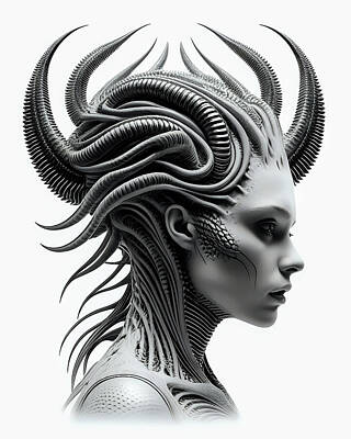 Scifi Portrait Collection - Ornamentation by Tricky Woo
