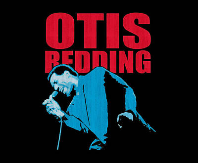 Recently Sold - Athletes Royalty Free Images - Otis Redding Royalty-Free Image by Pele Racana