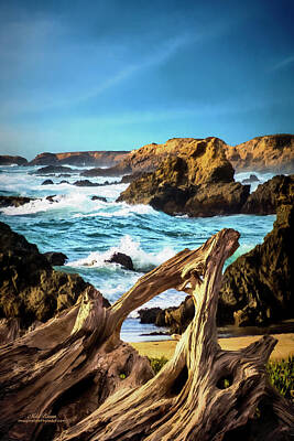 Beach Rights Managed Images - Outside Fort Bragg Royalty-Free Image by Mike Braun