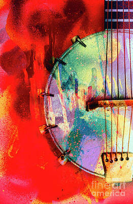 Recently Sold - Musicians Photos - Painting the town red by Jorgo Photography