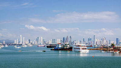 Cactus - Panama City Panama skyline by Tatiana Travelways
