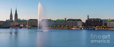 Rights Managed Images - Panorama from Hamburg, Germany Royalty-Free Image by Henk Meijer Photography