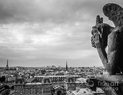 Paris Skyline Royalty-Free and Rights-Managed Images - Paris dreams  by Michael McCormack