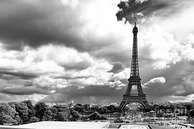 Paris Skyline Royalty-Free and Rights-Managed Images - Paris Skyline by Lynn Bolt