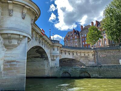 Grace Kelly - Parisian Bridge by Marla McPherson