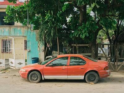 Stocktrek Images - Parked in Tulum 01 by Jon Bilous
