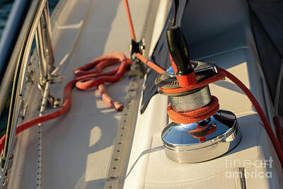 Mannequin Dresses Rights Managed Images - Parts of a Sailboat 28 Royalty-Free Image by Elizabeth Dow