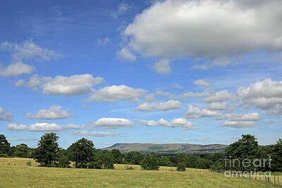 Nothing But Numbers - Pendle Hill On A Summer Evening by Michael Walters