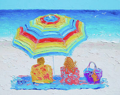 Fantasy Ryan Barger - Perfect Day, summer beach scene by Jan Matson