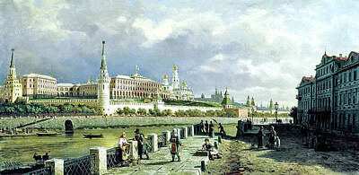 Music Baby - Peter Vereshchagin  View of the Kremlin Moscow by Artistic Rifki