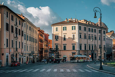 On Trend Breakfast Royalty Free Images - Piazza dAracoeli Royalty-Free Image by Jon Bilous