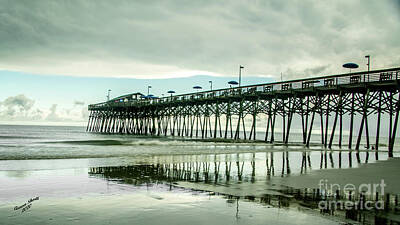 Stunning 1x - Pier With Clearing Storm by Aaron Shortt