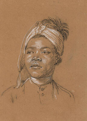Holiday Mugs 2019 - Pierre Ozanne French, 1737 1813 Study of a Young Black Man Wearing a Turban by Timeless Images Archive
