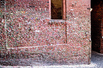 Colored Pencils - Pike Place Gum Wall by Cindy Shebley