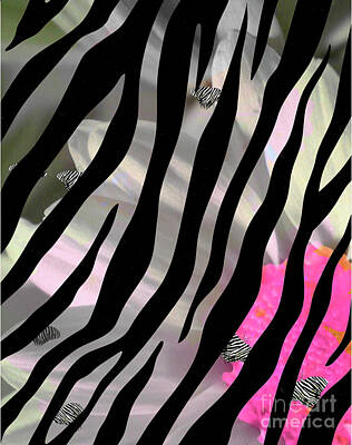 Impressionism Digital Art - Pink Sunrise Africa  1a   by Catalina Walker