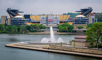 City Scenes Royalty-Free and Rights-Managed Images - Pittsburgh Heinz Field Football Stadium by Aaron Geraud
