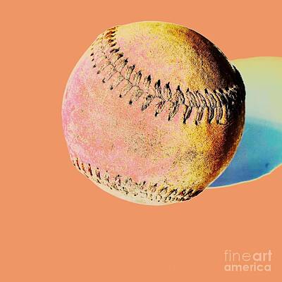 Baseball Royalty Free Images - Play Ball 2 428 Royalty-Free Image by Modern Art