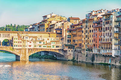 Royalty-Free and Rights-Managed Images - Ponte Vecchio by Manjik Pictures