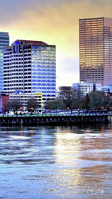 Jerry Sodorff Royalty-Free and Rights-Managed Images - Portland Reflections 22929 HDR by Jerry Sodorff