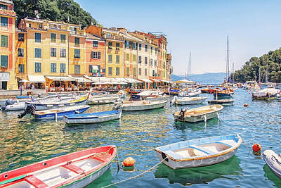 Royalty-Free and Rights-Managed Images - Portofino Village by Manjik Pictures