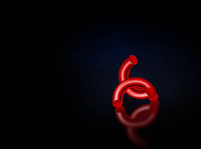 Still Life Digital Art - Portrait of a Red Thing by Paul Wear