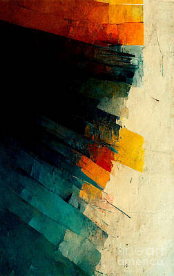 Abstract Digital Art - Power of colors by Sabantha