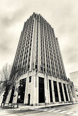 City Scenes Royalty Free Images - PPL Corporate Building in Allentown - Filmstock Tone Royalty-Free Image by Jason Fink