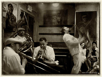 Jazz Photo Royalty Free Images - Preservation Hall Jazz Band Royalty-Free Image by Marc Malin