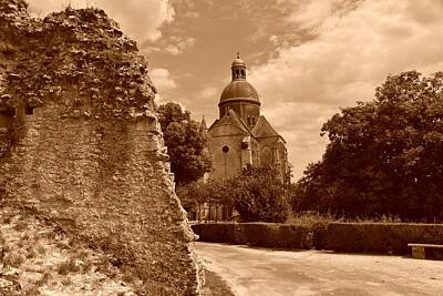 Fantasy Photos - Provins Castle Grounds In France  by Neil R Finlay