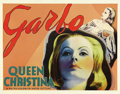 Royalty-Free and Rights-Managed Images - Queen Christina, with Greta Garbo, 1933 by Stars on Art