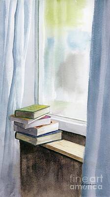 Still Life Paintings - Quiet Corner by Anjuna Sainath