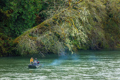 Female Outdoors - Quinault River 10-20-009 by Mike Penney