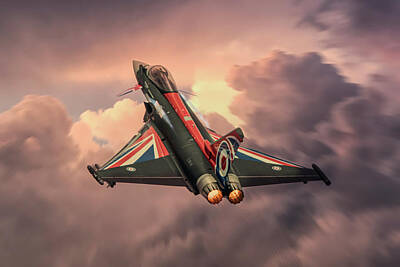 Quotes And Sayings - RAF Eurofighter Typhoon Anarchy1 by Airpower Art