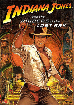 Target Project 62 Scribble - Raiders of the Lost Ark, 1981 by Stars on Art