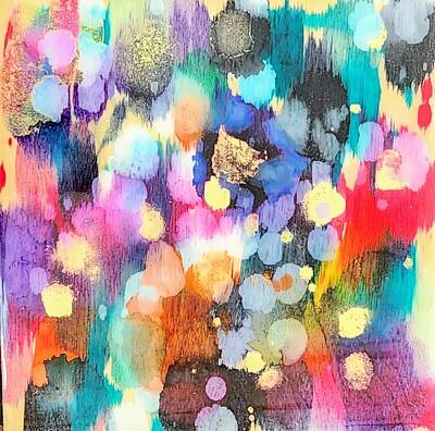 1-feathers - Rainbow by Amanda Lind