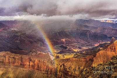 Surrealism - Rainbow Canyon by Larry Knupp