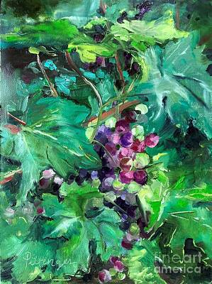 Food And Beverage Paintings - Ripening by Lori Pittenger